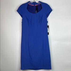 Marc New York By Andrew Mark Blue Bodycon Shift Dress NWT